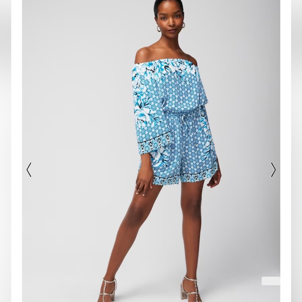 WHBM Off the Shoulder Romper